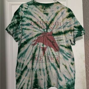 Tie-Dye Horse Graphic T-Shirt